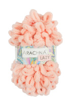 Пряжа ARACHNA "LAZY" 100% микрополиэстер 5 * 100 г 8.5 м №06 св.коралловый. Цена за упаковку 5 шт