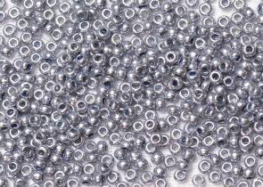 Бисер Чехия круглый 10/0 500г 18131 серебряный