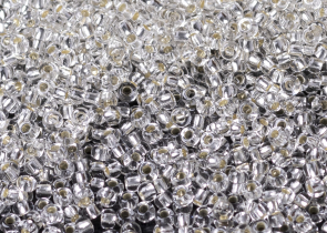 Бисер Чехия круглый 10/0 50г 78102 прозрачный
