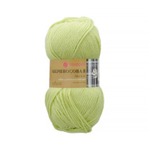 Пряжа Пехорская ПТ " Мериносовая" 50% мериносовая шерсть, 50% акрил 100 г 200 м №193 св. салат. Цена за упаковку 10 шт