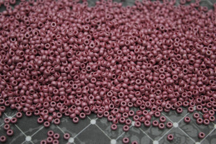 Бисер Чехия круглый 10/0 50г 18598m розовый матовый