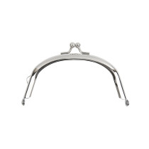 " Gamma" FER- 25 Застежка для сумки " фермуар" 10. 5 x 6. 5 см 1 шт. №01 под серебро