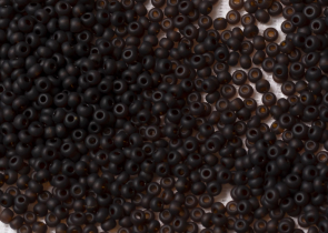 Бисер Чехия круглый 10/0 500г 10140m коричневый матовый