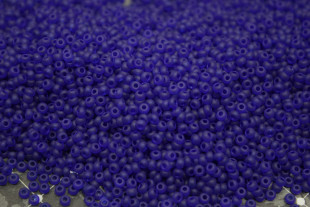 Бисер Чехия круглый 10/0 500г 60300m синий матовый