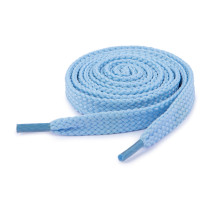 Шнурки для обуви  Могилев т. 5 10 мм 100 см №038 голубой. Цена за 25 пар (упаковка)