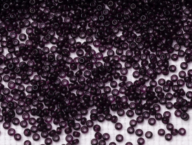 Бисер Чехия круглый 10/0 50г 20080 тёмно-лиловый