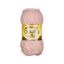Пряжа ADELIA " CASUAL" 72% хлопок, 28% акрил 10 * 50г 130 м №06 сиреневый. Цена за упаковку 10 шт