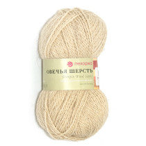 Пряжа Пехорская ПТ " Овечья шерсть" 100% шерсть 100 г 200 м №166 суровый. Цена за упаковку 10 шт