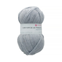 Пряжа Пехорская ПТ " Ангорская теплая" 60% акрил, 40% шерсть 100 г 480 м №071 талая вода. Цена за упаковку 5 шт