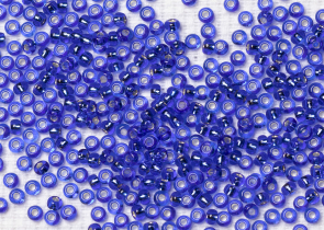 Бисер Чехия круглый 10/0 500г 37050 голубой