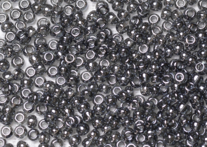 Бисер Чехия круглый 10/0 50г 46010 серый