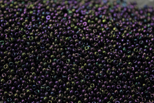 Бисер Чехия круглый 10/0 500г 59195 фиолетовый