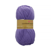 Пряжа Пехорская ПТ " Удачный выбор" 100% акрил 100 г 200 м №022 сирень. Цена за упаковку 5 шт