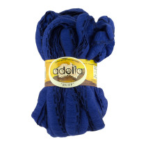 Пряжа ADELIA " RUFF" 100% акрил 2 * 150г 60 м №24 синий. Цена за упаковку 2 шт