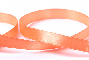Лента атласная 12 мм 33 м ±2 м №024 бл.оранжевый