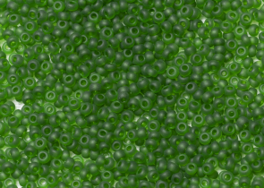 Бисер Чехия круглый 10/0 500г 50120m тёмно-зелёный матовый