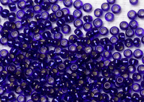 Бисер Чехия круглый 10/0 500г 37100 васильковый