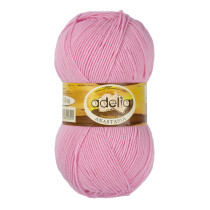 Пряжа ADELIA " ANASTASIA" 100% акрил 5 * 100 г 330 м №09 св. розовый. Цена за упаковку 5 шт