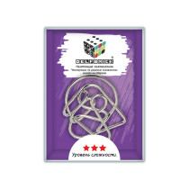 " DELFBRICK" DLM- 40 Головоломка металлическая " Сердце" 3 элемент. 