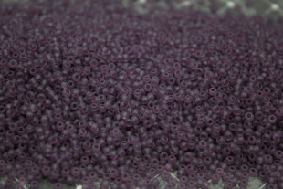 Бисер Чехия круглый 10/0 50г 20010m фиолетовый матовый