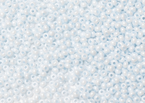 Бисер Чехия круглый 10/0 50г 16236 светло-голубой