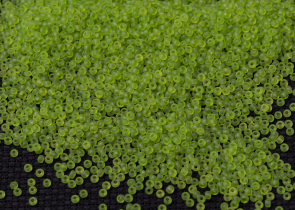 Бисер Чехия круглый 10/0 500г 50220m салатовый матовый