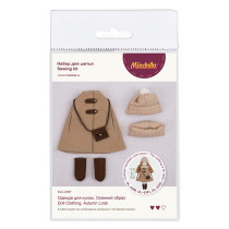 Набор для шитья " Miadolla" DLC- 0397 Одежда для куклы. Осенний образ . 