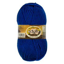 Пряжа ADELIA " RUSLANA" 75% акрил, 25% шерсть 5 * 100 г 100 м №11 васильковый. Цена за упаковку 5 шт