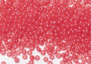 Бисер Чехия круглый 10/0 50г 17398 розовый