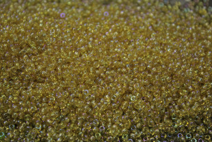 Бисер Чехия круглый 10/0 50г 11020 жёлтый