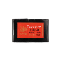 Иглы для шитья ручные гобеленовые №20 в конверте 25 шт. острие закругл. 