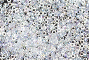Бисер Япония MIYUKI Delica  11/0 5г DB-0083 светло-аква радужный с цветной линией