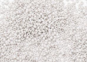 Бисер Чехия круглый 10/0 500г 16249 светло-серый