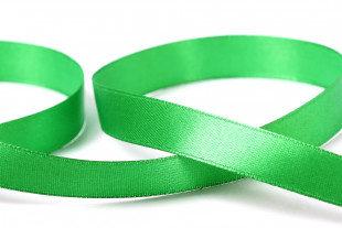 Лента атласная 12 мм 33 м ±2 м №134 зелёный