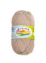 Пряжа ALPINA "BABY SUPER SOFT" 50% хлопок, 50% бамбук 10 * 50г 150 м №09 какао. Цена за упаковку 10 шт