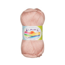 Пряжа ALPINA " ORGANICA" 80% хлопок, 20% лён 10 * 50г 170 м №05 пыльно- розовый. Цена за упаковку 10 шт