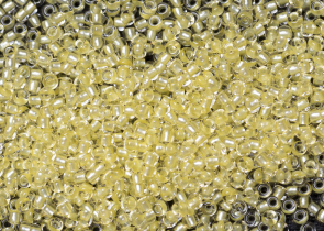 Бисер Чехия круглый 10/0 50г 38286 светло-жёлтый