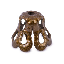 " Zlatka" Розетка для бус DC- 003/ 5 7 мм ± 2 мм 5 шт №04 под бронзу