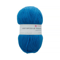 Пряжа Пехорская ПТ " Ангорская теплая" 60% акрил, 40% шерсть 100 г 480 м №045 т. бирюза. Цена за упаковку 5 шт