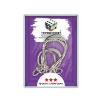 " DELFBRICK" DLM- 44 Головоломка металлическая " Вертолет" 9 элемент. 