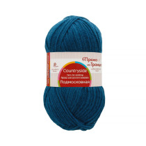 Пряжа из Троицка " Подмосковная" 50% шерсть, 50% акрил 10 * 100 г 250 м №014 морская волна. Цена за упаковку 10 шт