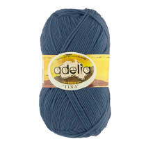 Пряжа ADELIA "TINA" 100% акрил 5 * 100 г 308 м №106 серый. Цена за упаковку 5 шт