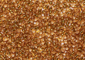 Бисер Чехия круглый 10/0 50г 17070 янтарный
