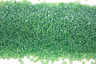 Бисер Чехия круглый 10/0 50г 56100 зелёный