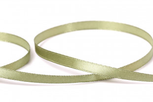 Лента атласная 6 мм ( 1/ 4 ") " Gamma" №055 болотный