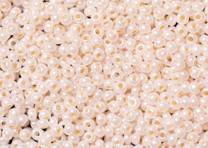 Бисер Чехия круглый 10/0 500г 37188 бледно-персиковый