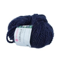 Пряжа Пехорская ПТ " Северная" 40% акрил, 30% ангора, 30% полутонкая шерсть 50 г 50 м №004 т. синий. Цена за упаковку 10 шт