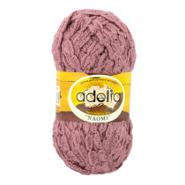 Пряжа ADELIA " NAOMI" 100% акрил 5 * 100 г 24 м №06 св. сиреневый.