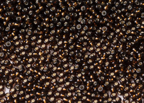 Бисер Чехия круглый 10/0 500г 17140 тёмно-коричневый