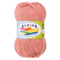 Пряжа ALPINA "BABY SUPER SOFT" 50% хлопок, 50% бамбук 10 * 50г 150 м №15 коралловый. Цена за упаковку 10 шт